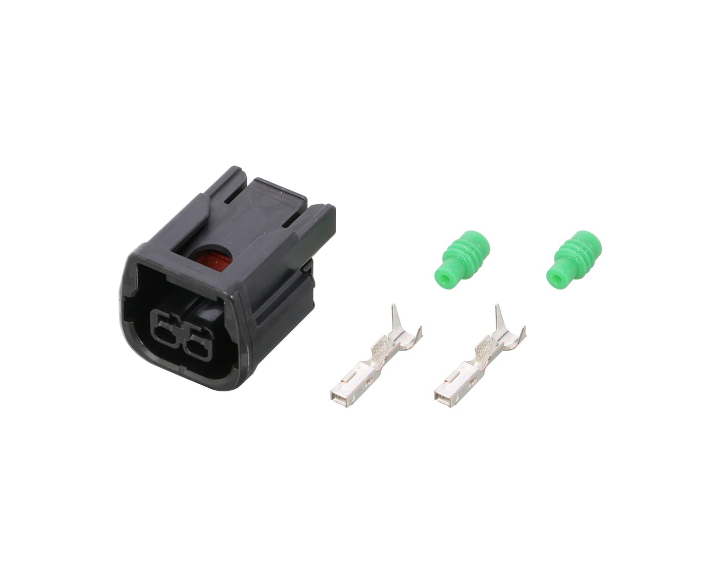 

Kitaco 0900-755-02079 Набор разъемов (Для фонаря номерного знака) Женский автомобиль Honda и т.д. Черный чёрный