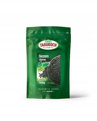 Black Sesame Seeds for Sushi, Hulled Black 1Kg Tar-Peas