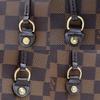 Louis Vuitton Neverfull MM Tote Bag N51105 Brown Damier Canvas Women Used
