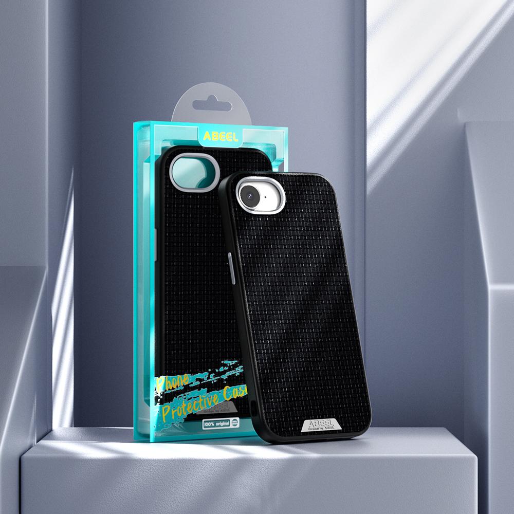 ABEEL For iPhone 16e Case Compatible with MagSafe Textured Micro-Embossing Back Cover