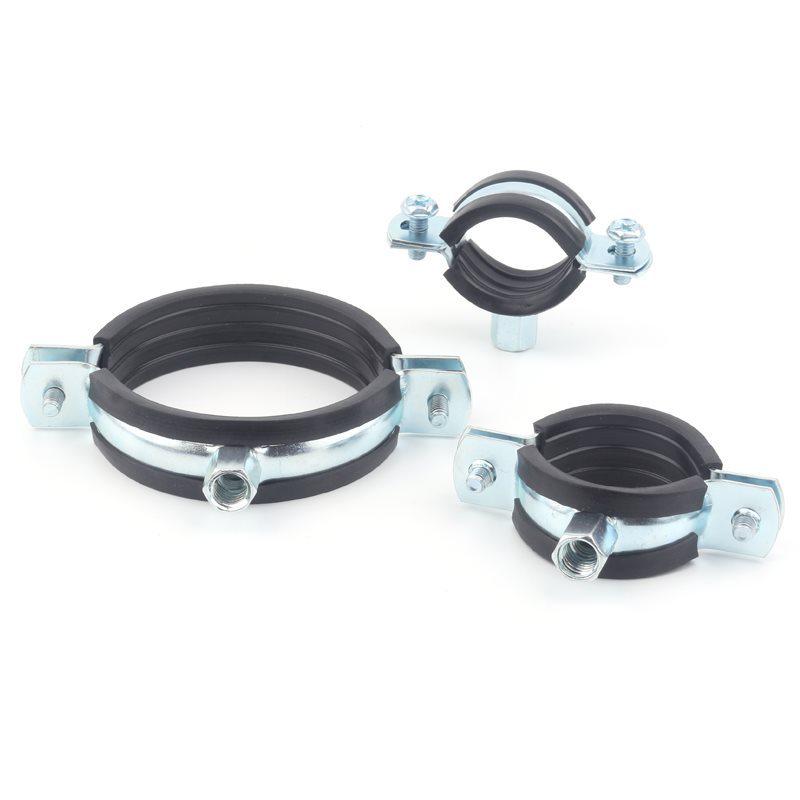 Galvanized Metal Pipe Hanger Clamp for 75PVC & 50PPR Pipes - Wall Lantern Clip