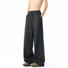 Scimitar Pants Spring New Trendy Sweatpants Men and Women Couple Pants Loose Straight Wide-leg Casual Pants