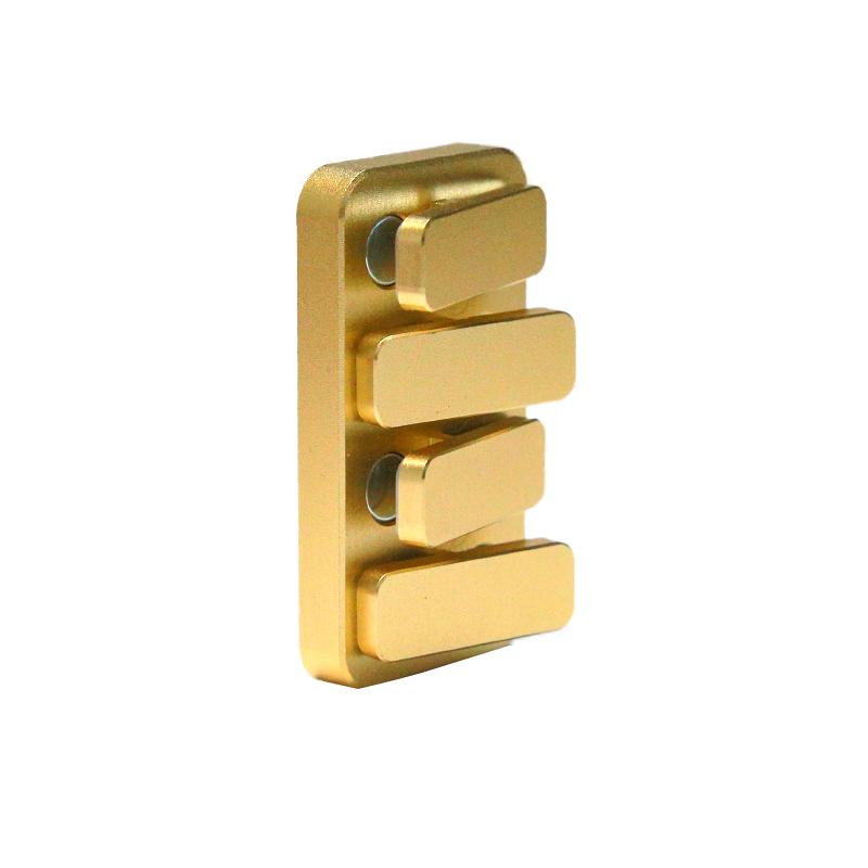 4 Piano Keys Fidget Clicker Fidget Slider ADHD Metal EDC Fidget Toys Office Desk Toys Anxiety Stress Relief Toys Adult Gift