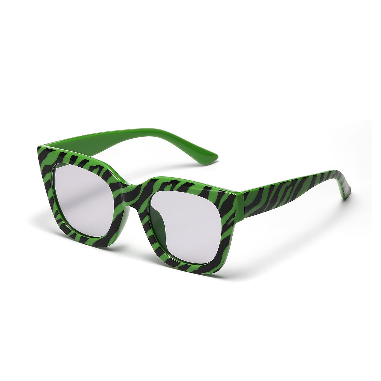 

Square Glasses Frame Black Men S Retro Large Frame Sunglasses Women S Big Face Milk Tea Color Sunglasses