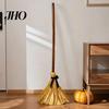 Decoraciones para Fiesta de Halloween en Interiores Escoba Sonora, Escoba de Bruja Móvil con Efectos, Decoración Misteriosa para el Hogar Festivo Juguete Mágico Espeluznante para