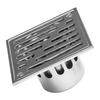 Stainless Steel Floor Drain for Outdoor Use Effective Filtration Design