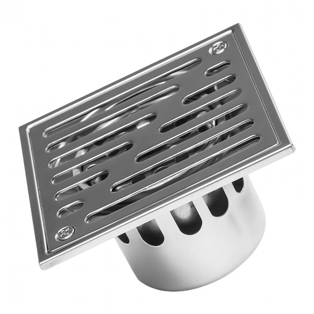 Stainless Steel Floor Drain for Outdoor Use Effective Filtration Design