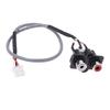 Verstärker Panel Soundkabel Kit 30cm XH2.54mm 3PIN auf 2RCA Eingang Mit Befestigungsmaterial