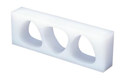 Sumibe Techno Plastics Sumitomo PE Jumbo Rice Ball Mold 3 Pieces OJ3LO