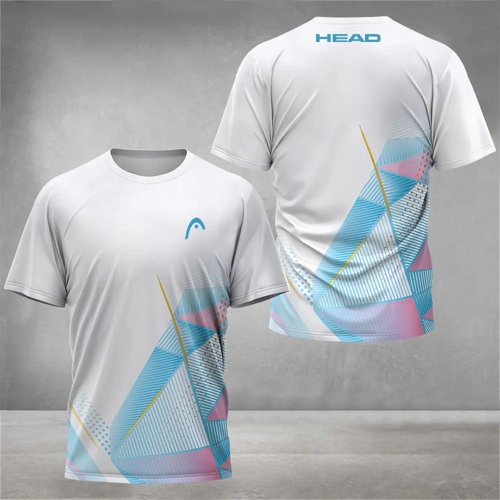 Summer Round Neck 3D Printed Sports Top Fashionable Casual Short Sleeved Men's T-shirts