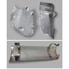 Embossed Aluminium Fit Car Exhaust Heat Shield Kit Shield Heat Shield Firewal Floor Pan Tank Turbo Manifold Heat Shield
