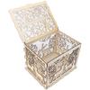 Grußkartenbox DIY Holz Paar Hirsch Hochzeitskartenetui Gästebuchbox Dekorationsbox