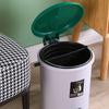 Zhuang Taitai Portable Lidded Trash Can for Office & Outdoor Use