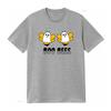 Halloween Süß Lustig Geist Boo Bienen T-Shirt Humorvoller Aufdruck Für Festlichen Spaß Vintage Oberteil Für Den Alltag Lässig