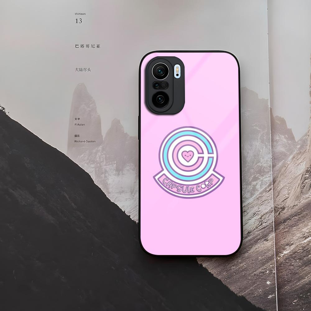 Capsule Corp Skullies Phone Case Tempered Glass For Xiaomi 15 14 12 Lite Pro 13 11t Lite POCO M6 M5 X6 X5 X3 F5 F6 Pro Cover