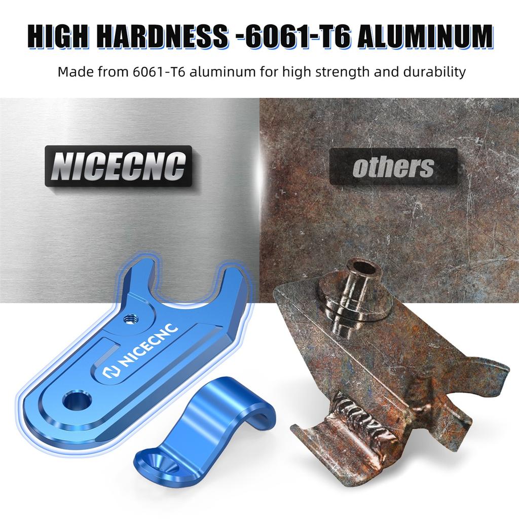 NICECNC For Yamaha YFZ450R YFZ450RSE YFZ450X Spark Plug Boot Hold Down Bracket Mount ATV Accessories Replace 2S2-11190-21-00