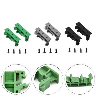 5 Sets PCB Mounting Bracket Circuit Board Bracket Din Rail Mounting