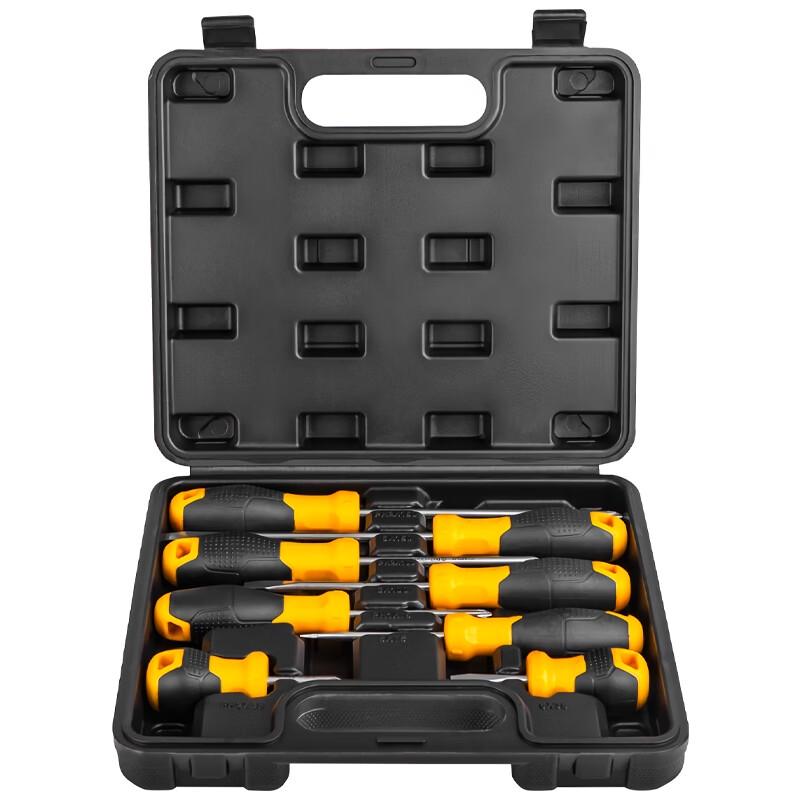 Deli 8-piece Screwdriver Set with Plastic Case Standard