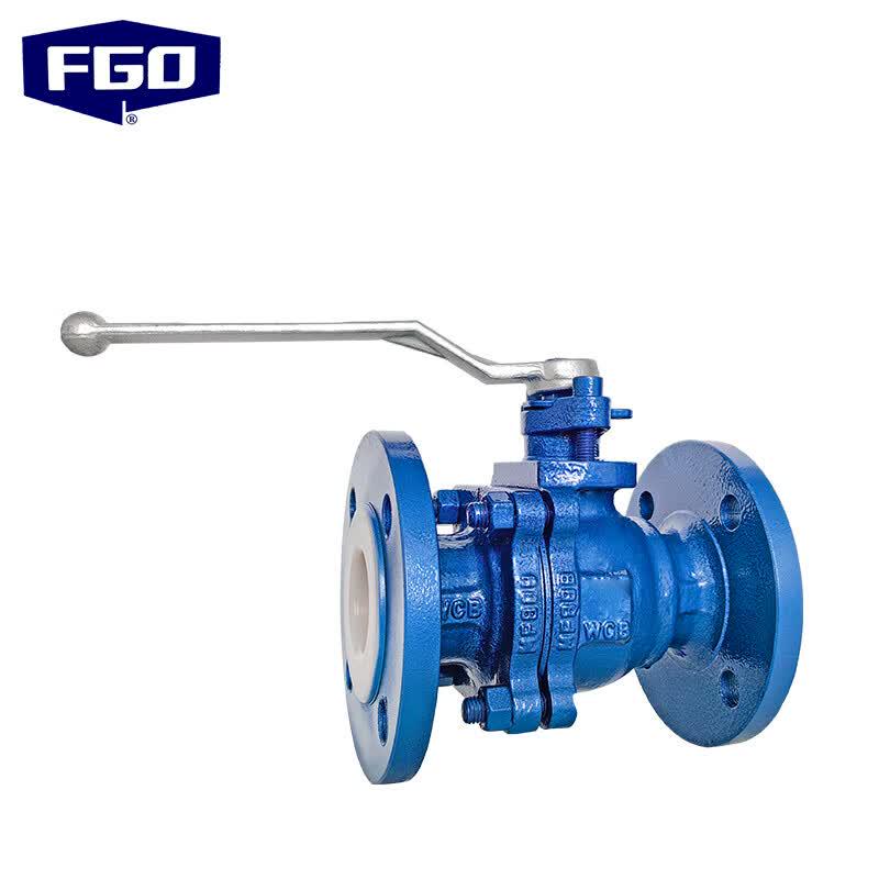 FGO PTFE Lined Flange Ball Valve
