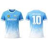 Sommer 3D-Druck Kinder-Sportbekleidung Fußballtrikot T-Shirt im uruguayischen Stil - Schnell trocknend Atmungsaktiv Geeignet für Sportbekleidung