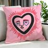 Art GGraffiti Heart Cushion Cover Cushion Cover Set Pcs x x x Pillowcase Decorative Sofa Home Decor