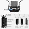 Rechargeable Portable Neck-Worn Personal Air Purifier with Negative Ion Technology.