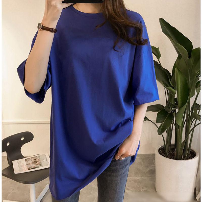 Summer Maternity & Nursing Tops: Loose Fit for Late Pregnancy