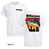 Fishing Tshirt Vintage Outdoor Graphic Tee Soft Cotton Blend Shirt