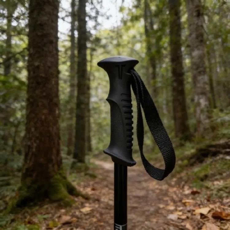 T Shape Hiking Poles Grip Shocked Absorbing Hiking Staff Handle Ergonomic Trekking Poles Handle Grip Replacement