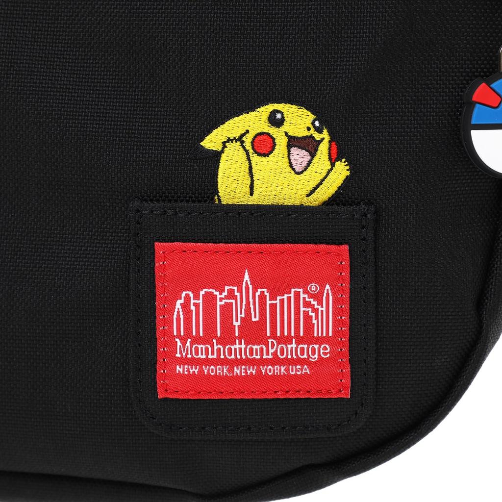 Manhattan Portage MP2409PKMN25 Duet Shoulder Bag, Pokemon 25, Black