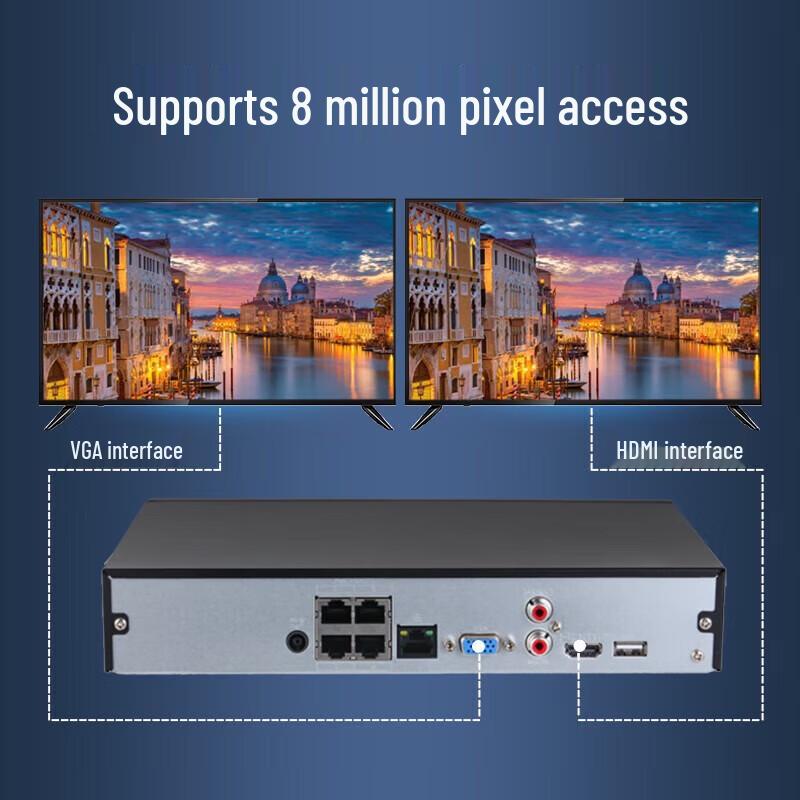 

Dahua 8-Channel 4K POE H.265 NVR