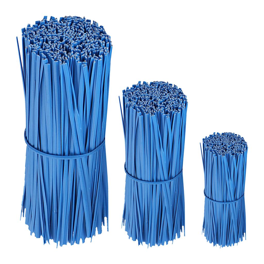 100PCS Oblate Gardening Cable Ties Reusable Iron Wire Twist Tie for Flower Plant Climbing Vines Multifunction Coated Fix Strings