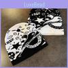 Halloween Ghost Skull Star Acrylic Wool Hat Trendsetting Design For Weather Cold