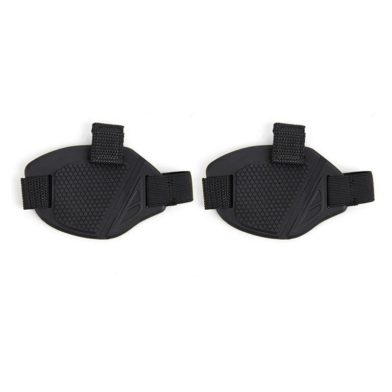 Copriscarpe Antiscivolo per Moto Copriscarpe per Moto Copripiede per Moto Protezione Leva Cambio Stivale da Moto Pad Protettivo 1/2/4 pz