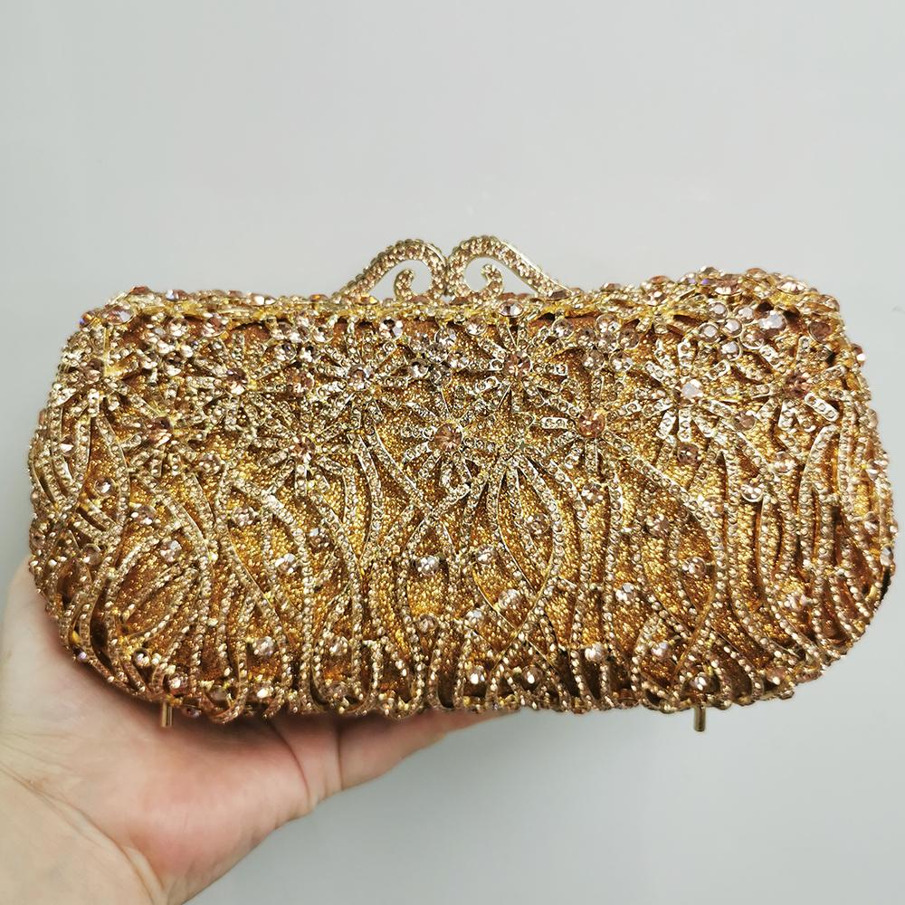 Women Rhinestone Evening Bag Green/Blue/Pink/Red Crystal Wedding Purses Bridal Prom Clutches Diamond Party Formal Handbags