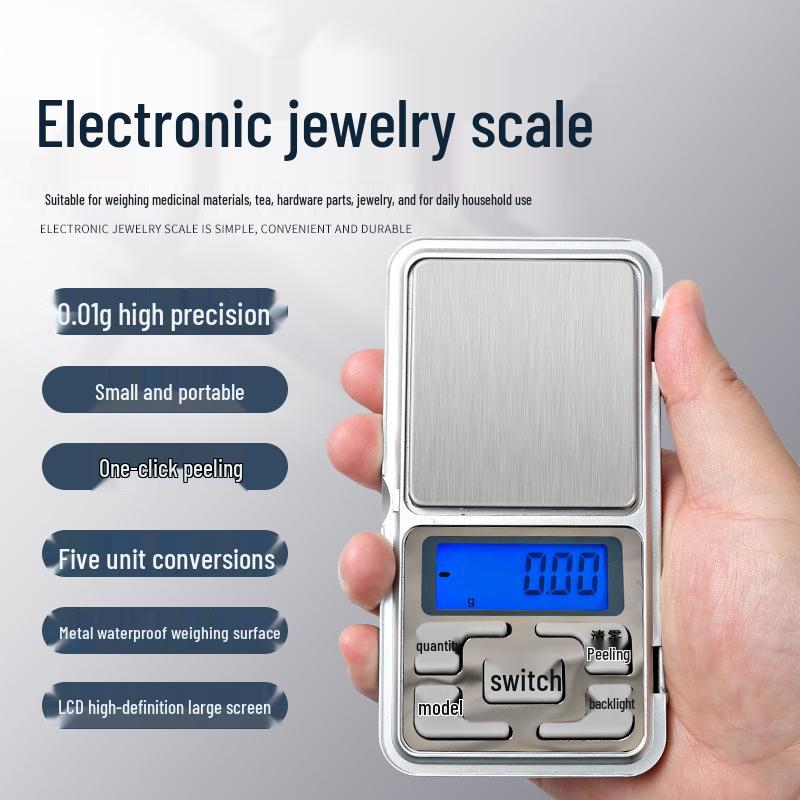 

Мини-ювелирные весы высокой точности 0,01 г 200g/0.01g
