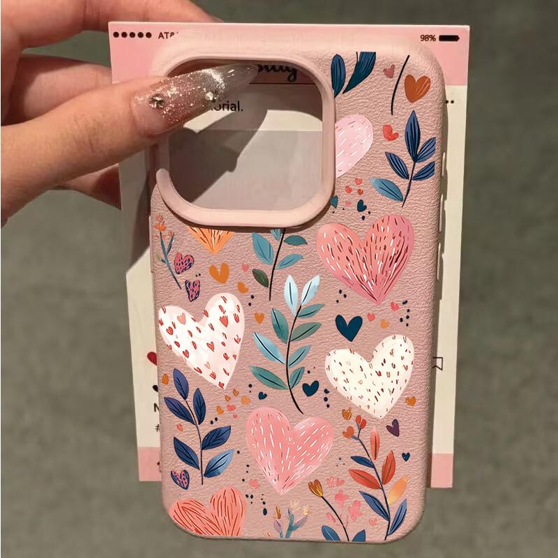 Case For RENO 15 15F 11F 12F 14 PRO 10 5 Lite 5F OPPO A3 A5 A6 PRO A2 A3X A5X A40 A94 Soft Pink Violet Flowers Matte Cover