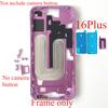 Pro iPhone 16 Plus Střední rám Rámeček Pouzdro Boční tlačítko Šasi Opravné náhradní díly