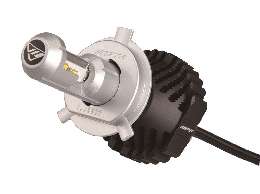 IPF Motorcycle LED Compact LED Moto H4 12V 1pc Headlamp, Headlight, HI/LO, 19W/18W 6500K, (141HLBM)