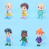Original Multi Style European and American Children's and Boys' English Enlightenment Program Dolls and Family Toys