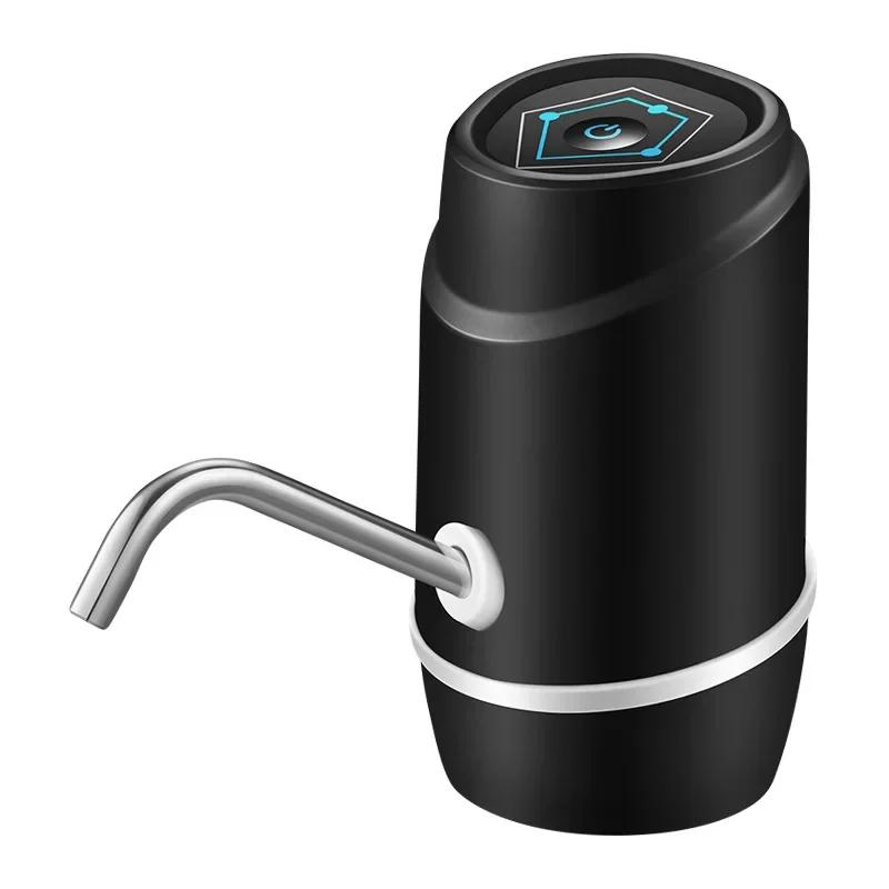 USB Rechargeable Water Bottle Pump Electric Water Dispenser Portable Universal Drinking Water Pump for Office Home Camping