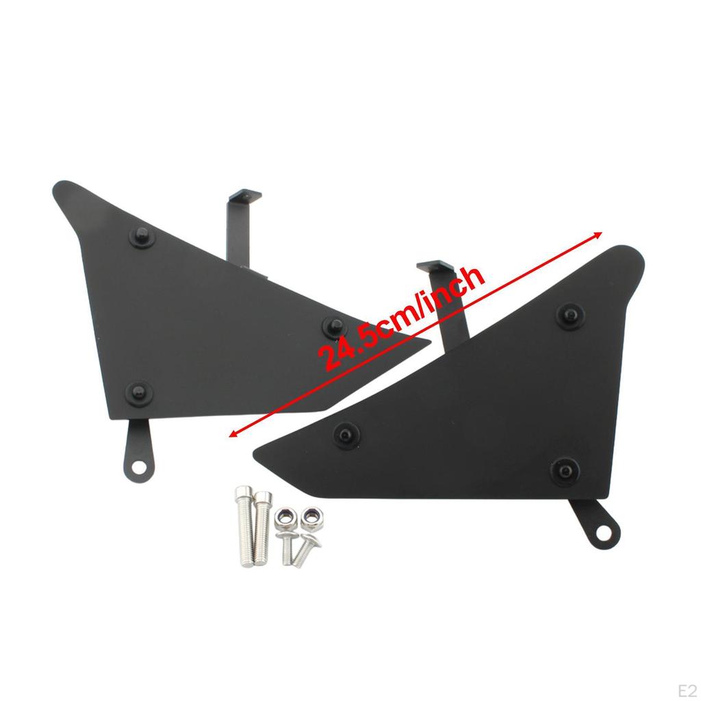 Motorcycle Frame Side Panel Cover Fairing Cowl Plates Assembly,Tank Trims Replacement