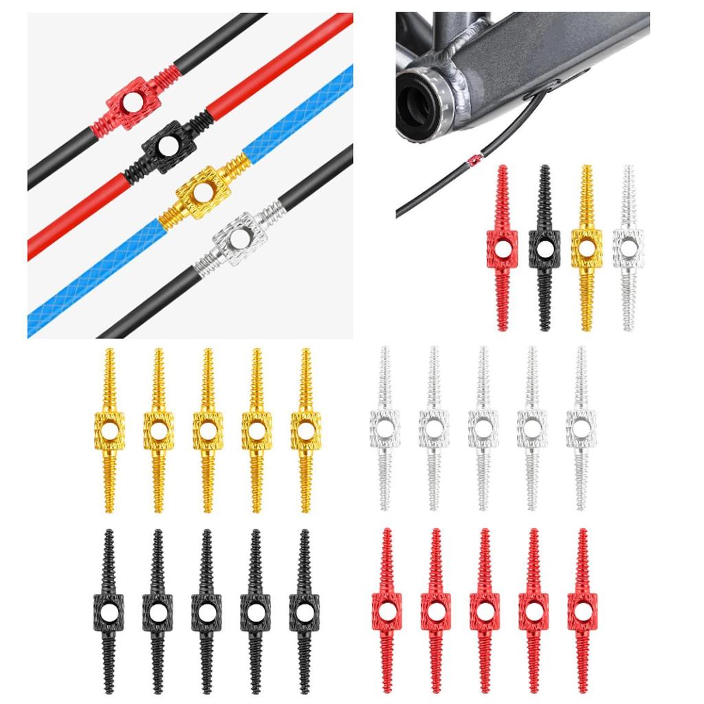 5 Pieces Bicycle Brake Shifting Cable Housing Compact Internal Cable Routing