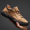 Fashion Retro Style Non-Slip Men Casual Shoes Breathable Loafers Sneakers Fashion Comfortable Hiking Shoes Outdoor Man Treking Footwear