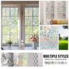 Window Privacy Film Decorative,  Glass Window Tint For Home, 3D Decals Window Clings For Glass , Static Cling Window Sticker
