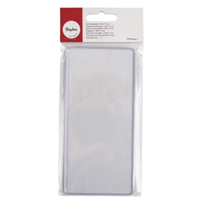 Schneideplatte p. Mini To Go, 78x165x5mm, 1 Stück.