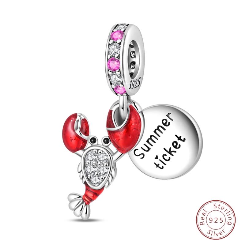 Sweety Copper Cake Poodle Crown Flowers Lover Luminous Charms Beads Fit 3Mm Bracelets Diy Fine Jewelry Making