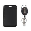 Sturdy Retractable Badge Holder with Carabiner Reel Clip Vertical ID Cards Holder for Professional and Students