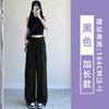 Womens High-Waisted Wide-Leg Cargo Pants Purple Loose Fit Quick-Dry Nylon Travel Hiking Trousers