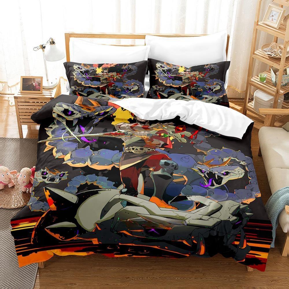 

Comforter 3D Print Anime Game Pyre Bedding Set Comforter Bed Set King Queen Twin Size Boys Girl Adult Comforter (quilt)-EU Single(135*200cm)3pcs